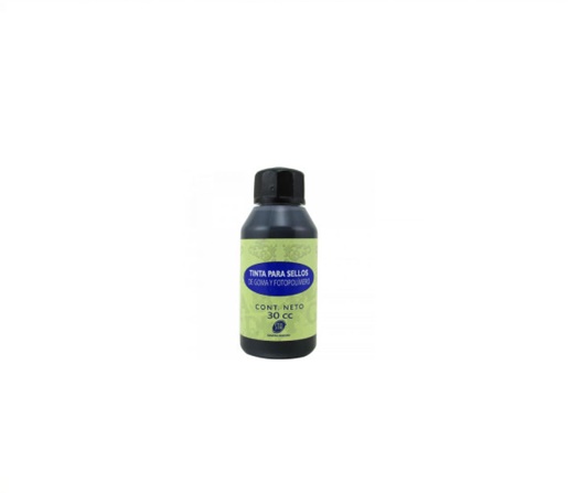 TINTA P/SELLOS STA 30ML NEGRO